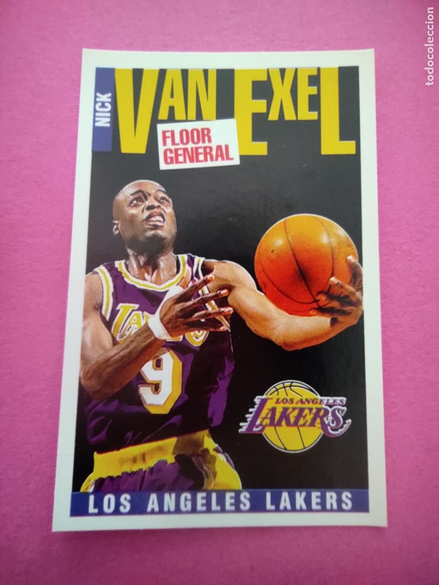 Coleccionismo deportivo: 146 - NICK VAN EXEL (LOS ANGELES LAKERS) GENERALS FLOOR 96 97 CROMO PANINI NBA BASKETBALL 1996 1997