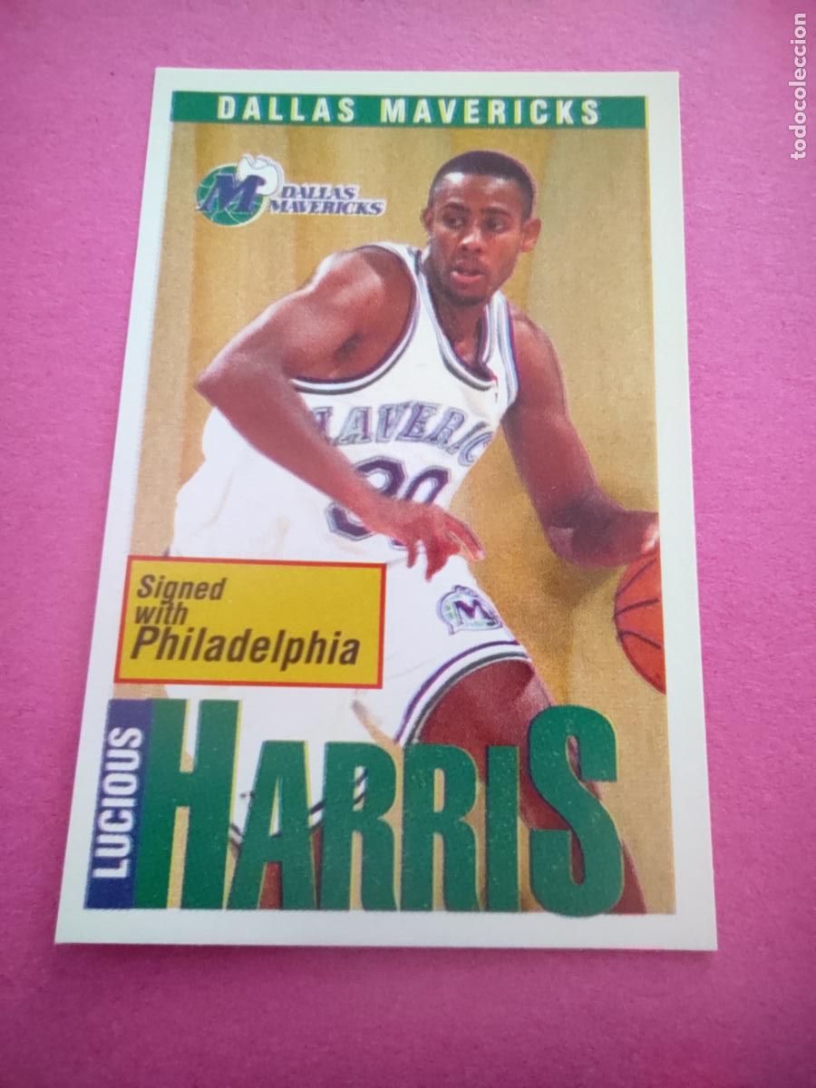 Coleccionismo deportivo: 148 - LUCIOUS HARRIS (DALLAS MAVERICKS) 96 97 - CROMO PANINI NBA BASKETBALL 1996 1997