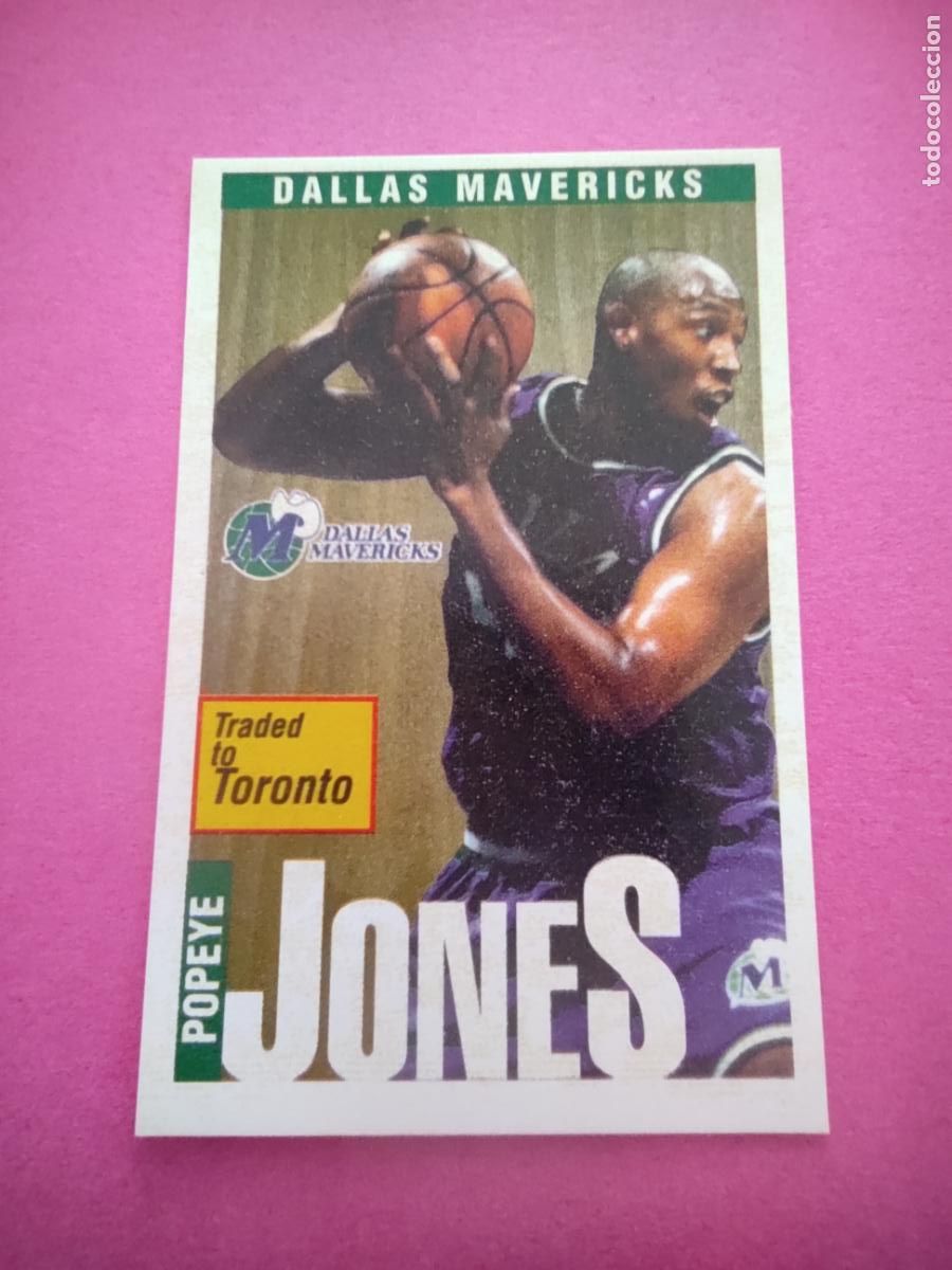 Coleccionismo deportivo: 150 - POPEYE JONES (DALLAS MAVERICKS) 96 97 - CROMO PANINI NBA BASKETBALL 1996 1997