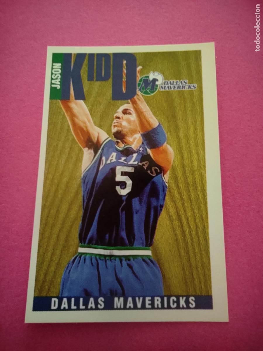 Coleccionismo deportivo: 151 - JASON KIDD (DALLAS MAVERICKS) 96 97 - CROMO PANINI NBA BASKETBALL 1996 1997