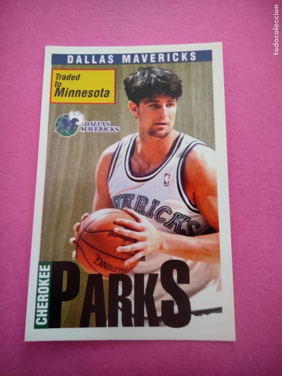 Coleccionismo deportivo: 155 - CHEROKEE PARKS (DALLAS MAVERICKS) 96 97 - CROMO PANINI NBA BASKETBALL 1996 1997