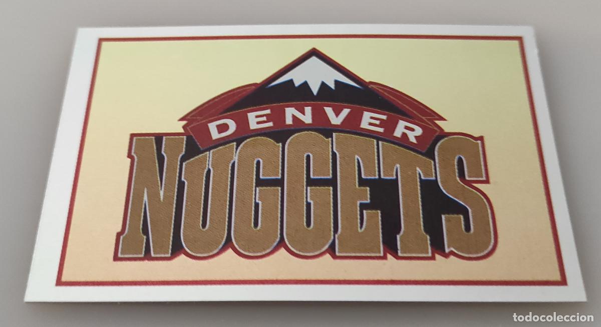 Coleccionismo deportivo: 162 - LOGO DENVER NUGGETS 96 97 - CROMO PANINI NBA BASKETBALL 1996 1997