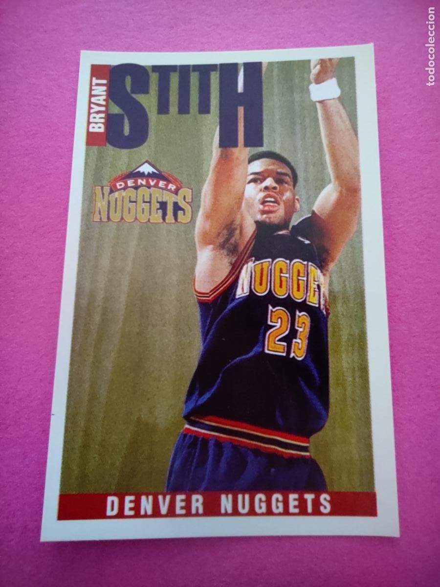 Coleccionismo deportivo: 164 - BRYANT STITH (DENVER NUGGETS) 96 97 - CROMO PANINI NBA BASKETBALL 1996 1997