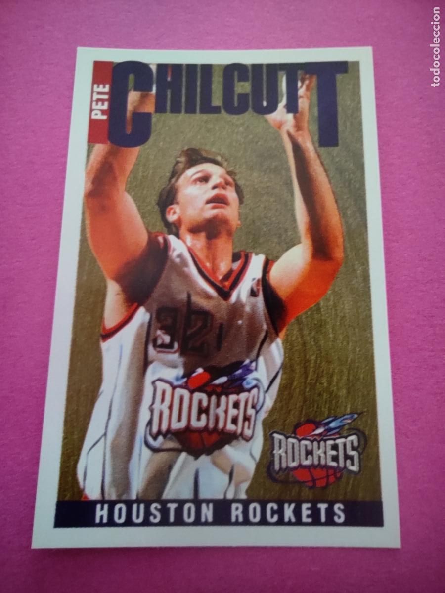Coleccionismo deportivo: 168 - PETE CHILCUTT (HOUSTON ROCKETS) 96 97 - CROMO PANINI NBA BASKETBALL 1996 1997