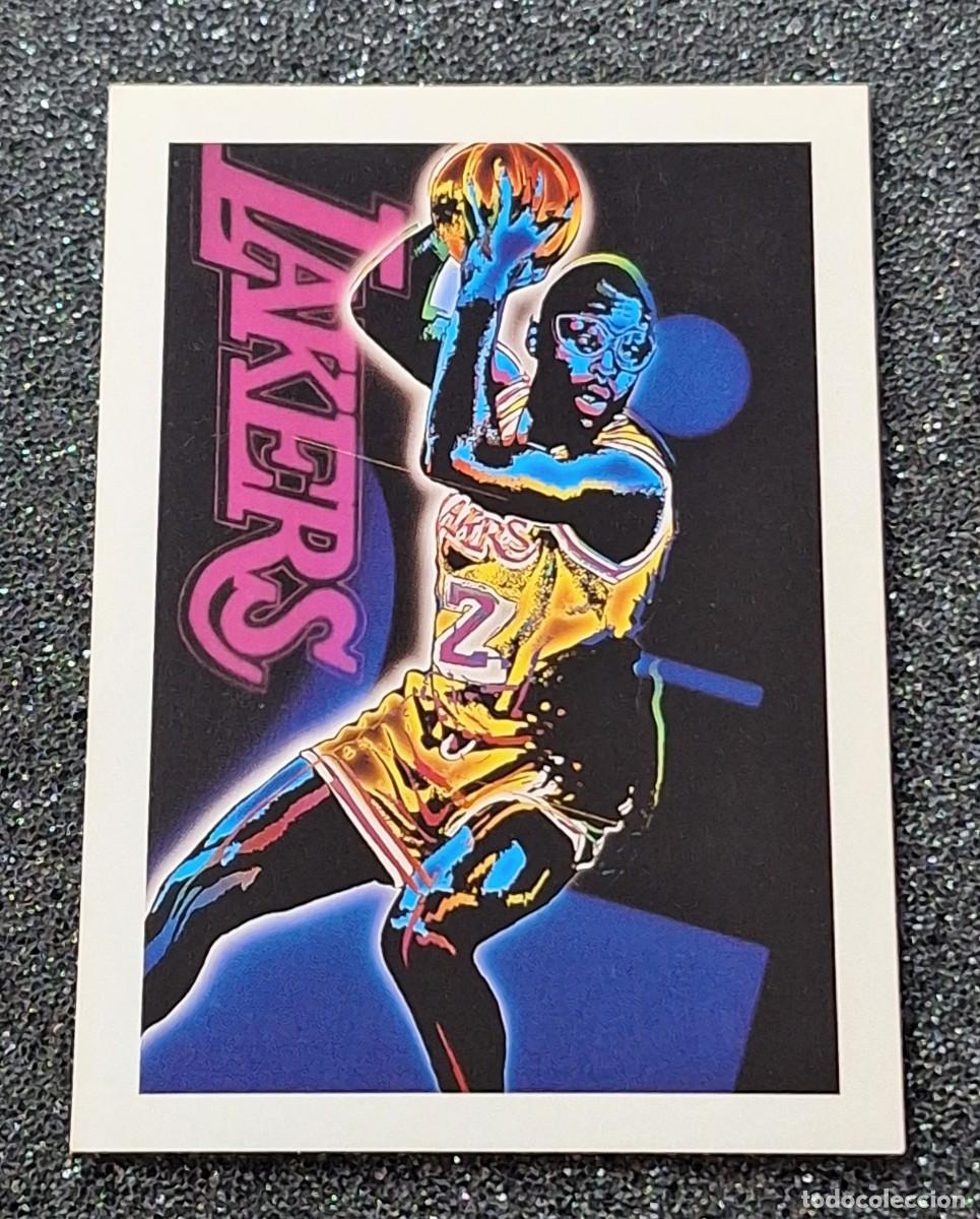 Coleccionismo deportivo: James Worthy Los Angeles Lakers Hoops NBA 1991 #515