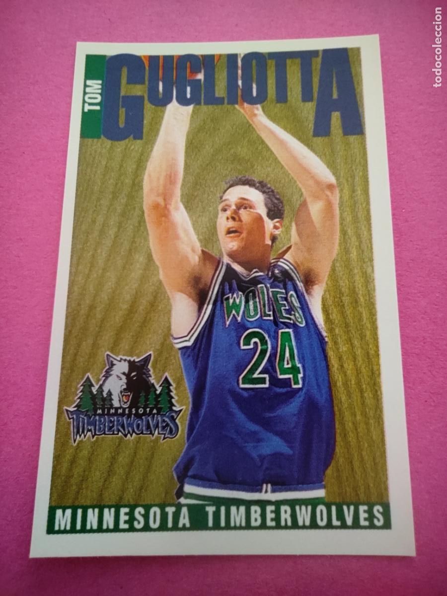 Coleccionismo deportivo: 175 - TOM GUGLIOTTA (MINNESOTA TIMBERWOLVES) 96 97 - CROMO PANINI NBA BASKETBALL 1996 1997