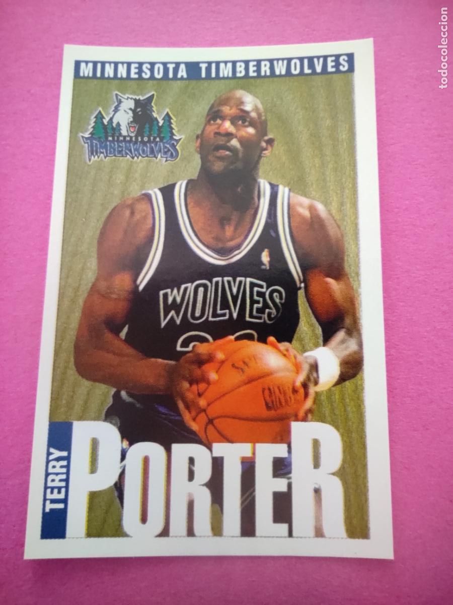 Coleccionismo deportivo: 180 - TERRY PORTER (MINNESOTA TIMBERWOLVES) 96 97 - CROMO PANINI NBA BASKETBALL 1996 1997