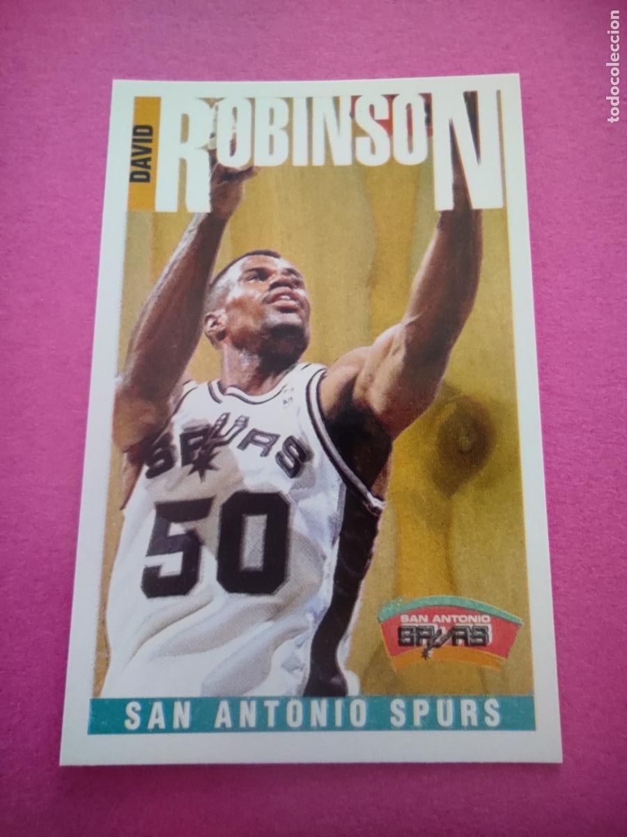Coleccionismo deportivo: 190 - DAVID ROBINSON (SAN ANTONIO SPURS) 96 97 - CROMO PANINI NBA BASKETBALL 1996 1997
