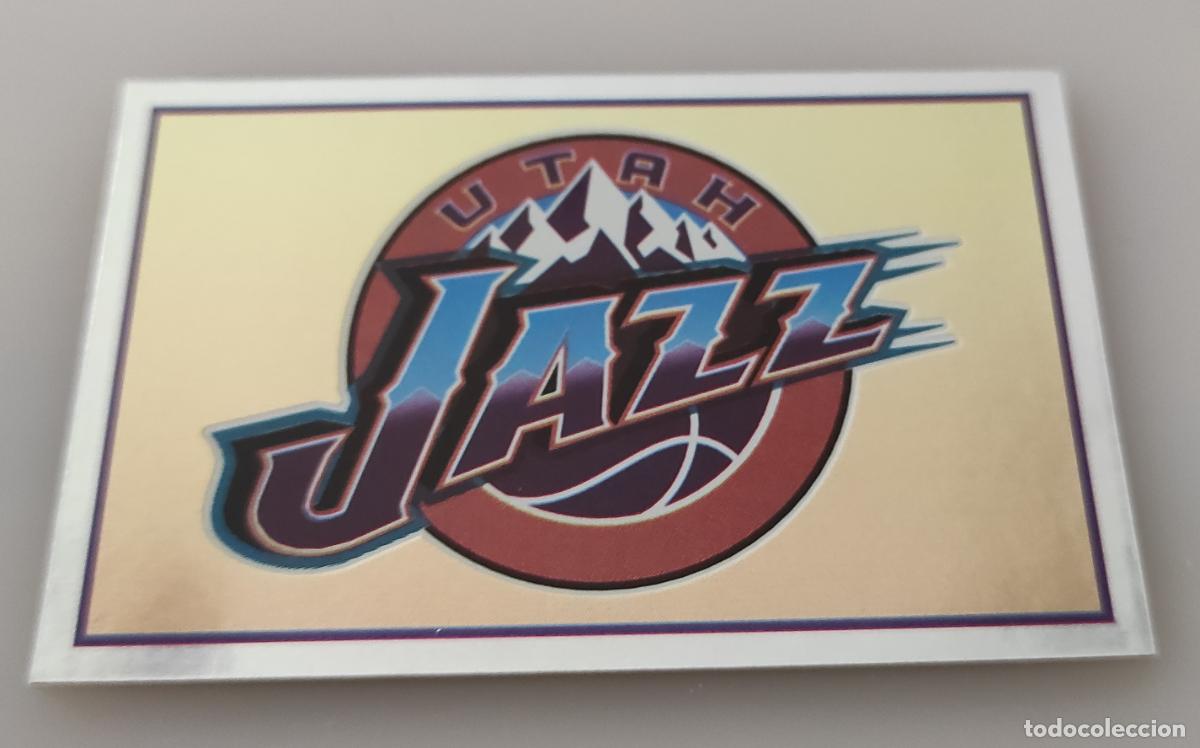 Coleccionismo deportivo: 198 - LOGO UTAH JAZZ 96 97 - CROMO PANINI NBA BASKETBALL 1996 1997