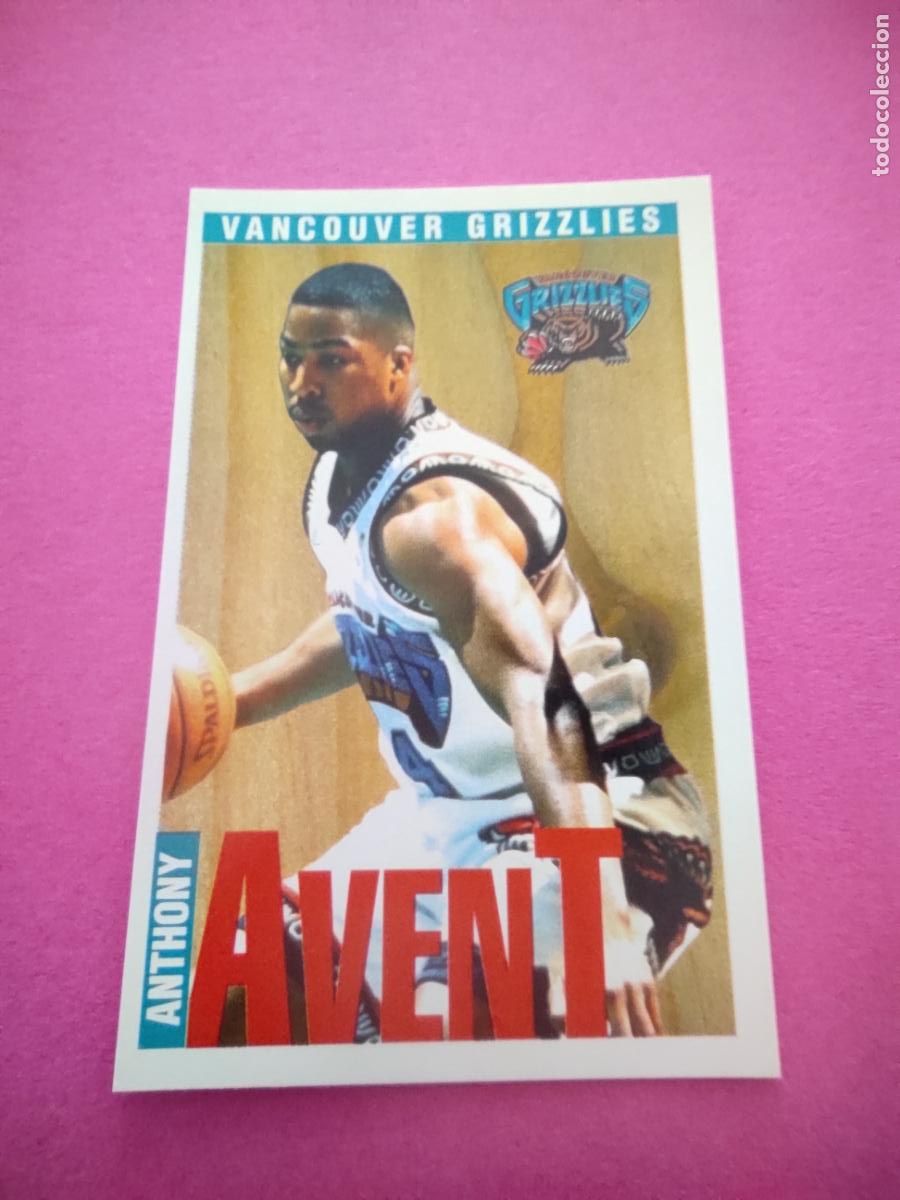 Coleccionismo deportivo: 202 - ANTHONY AVENT (VANCOUVER GRIZZLIES) 96 97 - CROMO PANINI NBA BASKETBALL 1996 1997