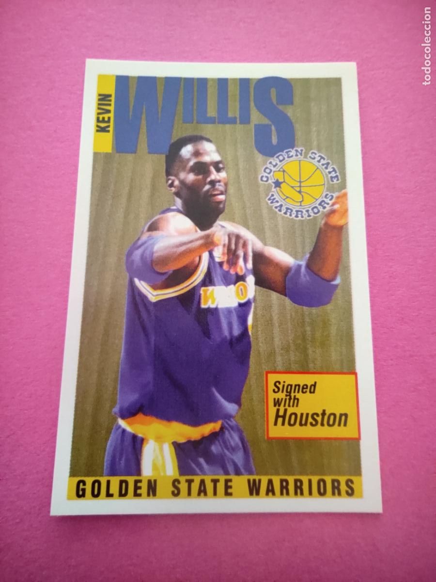 Coleccionismo deportivo: 218 - KEVIN WILLIS (GOLDEN STATE WARRIORS) 96 97 - CROMO PANINI NBA BASKETBALL 1996 1997