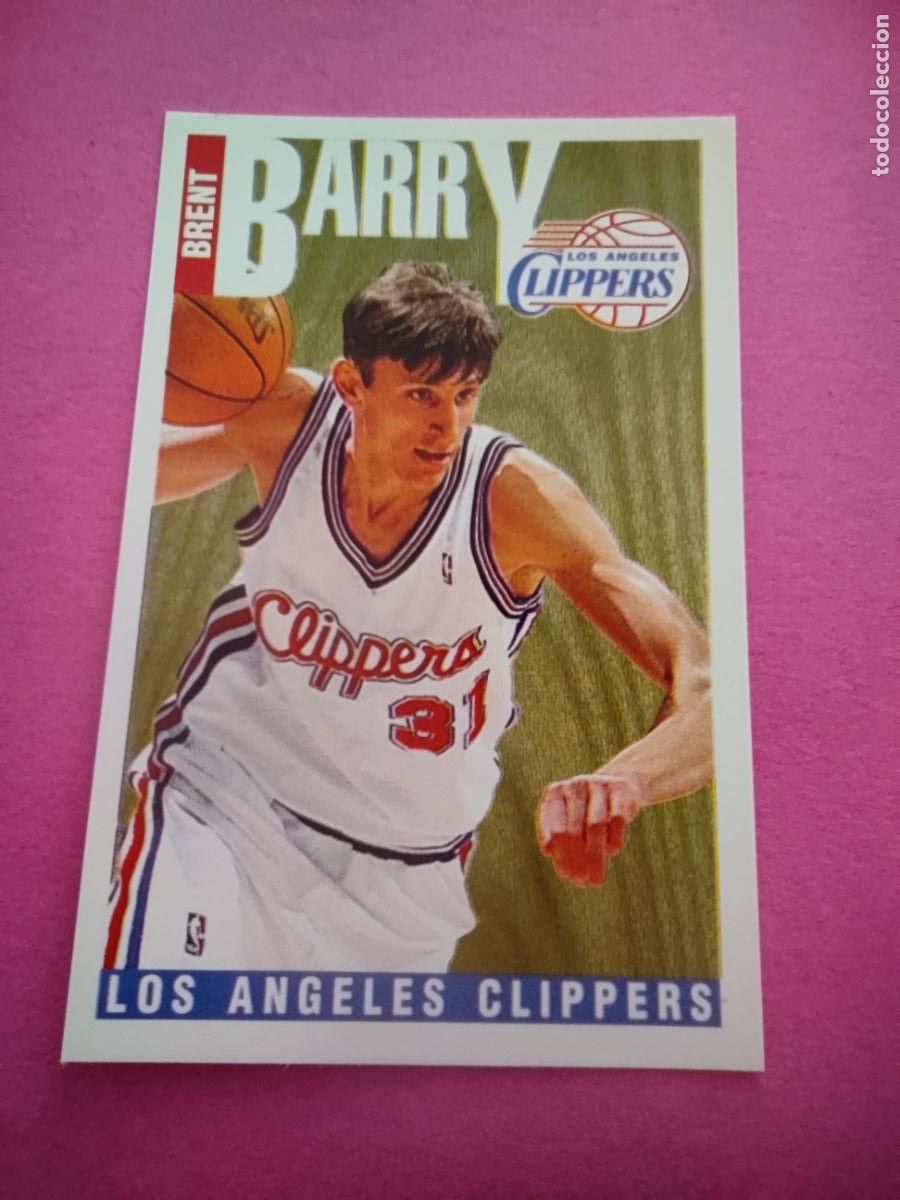 Coleccionismo deportivo: 219 - BRENT BARRY (LOS ANGELES CLIPPERS) 96 97 - CROMO PANINI NBA BASKETBALL 1996 1997