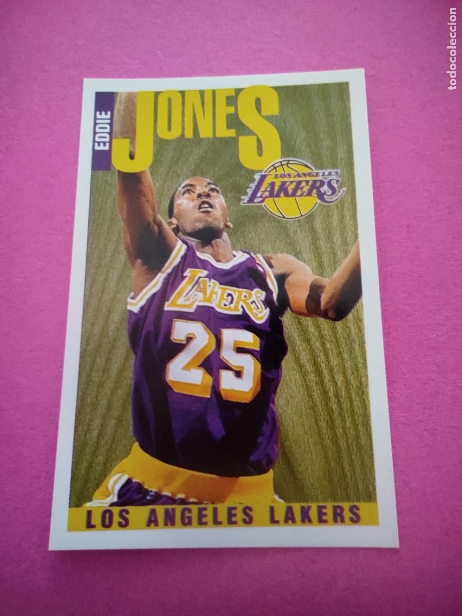 Coleccionismo deportivo: 231 - EDDIE JONES (LOS ANGELES LAKERS) 96 97 - CROMO PANINI NBA BASKETBALL 1996 1997