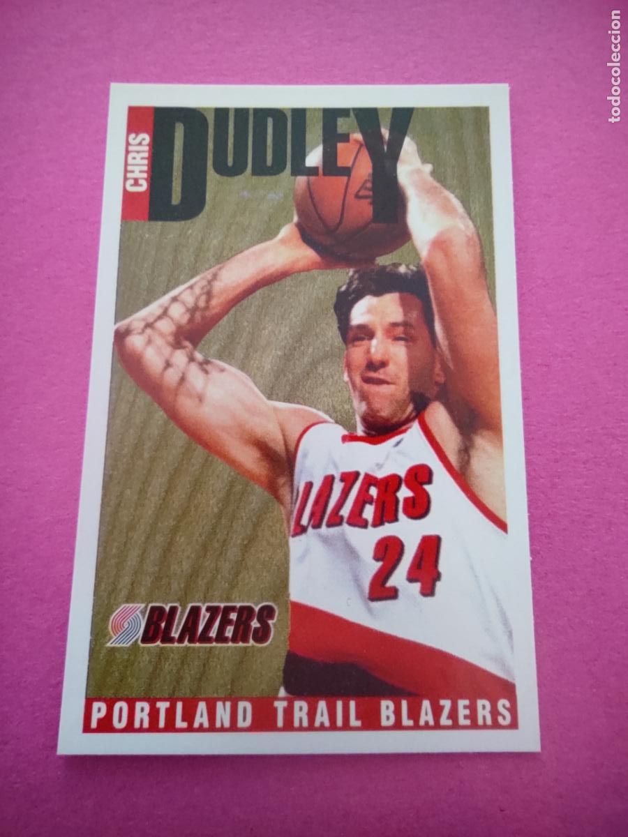 Coleccionismo deportivo: 246 - CHRIS DUDLEY (PORTLAND TRAIL BLAZERS) 96 97 - CROMO PANINI NBA BASKETBALL 1996 1997