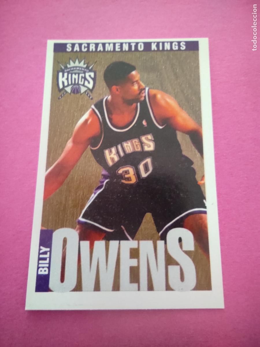 Coleccionismo deportivo: 260 - BILLY OWENS (SACRAMENTO KINGS) 96 97 - CROMO PANINI NBA BASKETBALL 1996 1997