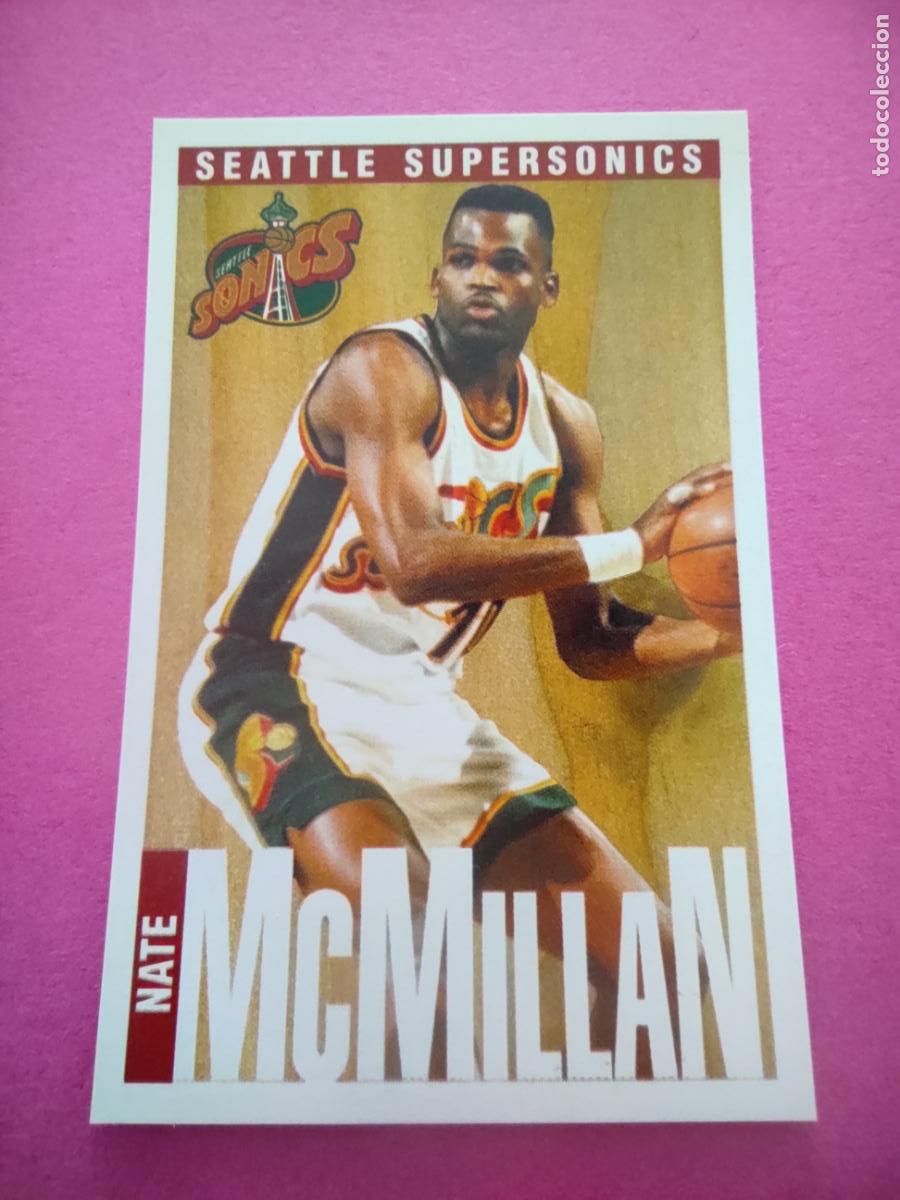 Coleccionismo deportivo: 268 - NATE MCMILLAN (SEATTLE SUPERSONICS) 96 97 - CROMO PANINI NBA BASKETBALL 1996 1997