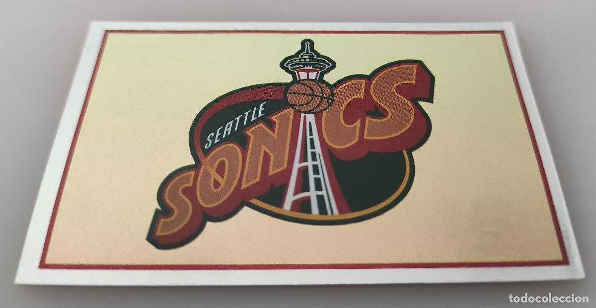Coleccionismo deportivo: 269 - TEAM LOGO SEATTLE SUPERSONICS 96 97 - CROMO PANINI NBA BASKETBALL 1996 1997