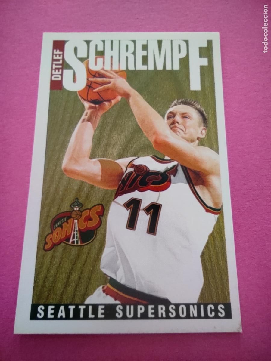Coleccionismo deportivo: 272 - DETLEF SCHREMPF (SEATTLE SUPERSONICS) 96 97 - CROMO PANINI NBA BASKETBALL 1996 1997