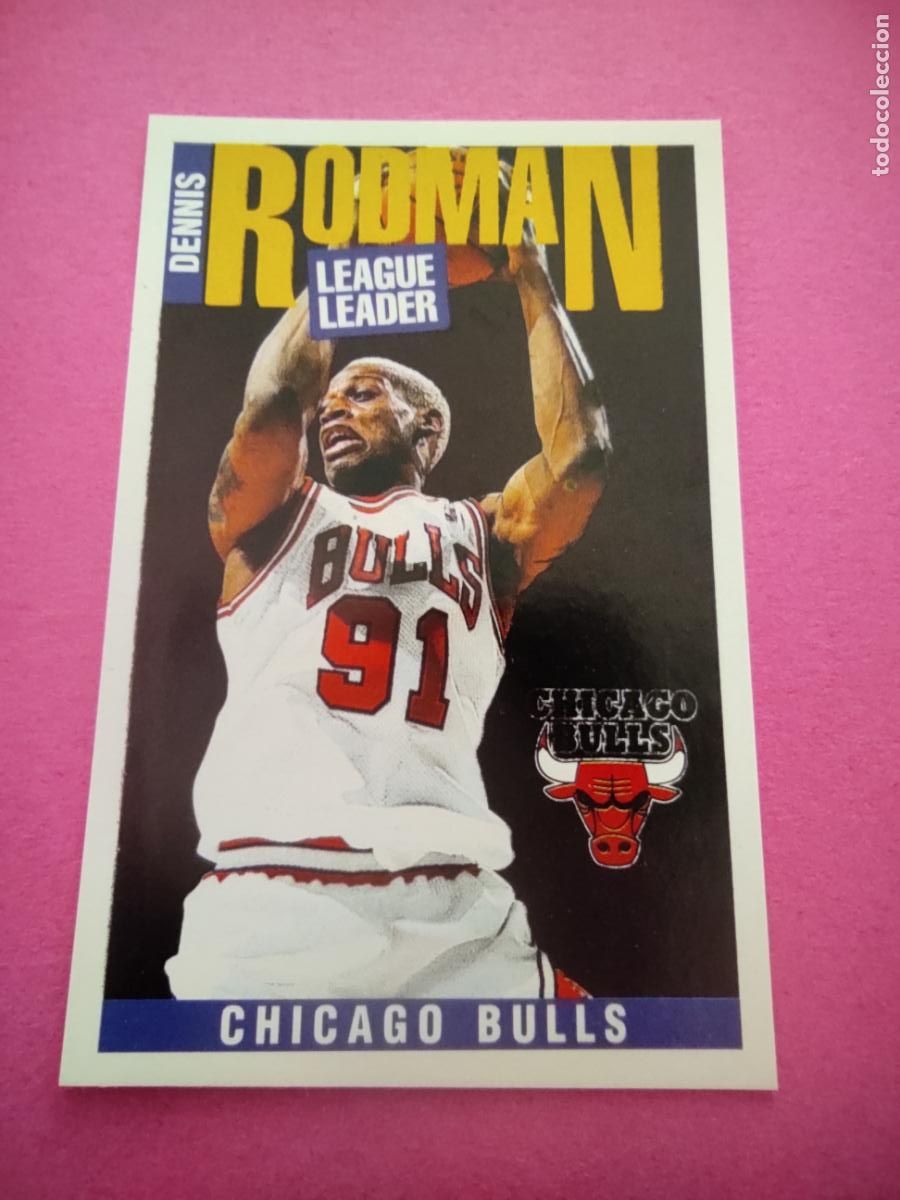 Coleccionismo deportivo: 279 - DENNIS RODMAN (CHICAGO BULLS) 96 97 - CROMO PANINI NBA BASKETBALL 1996 1997