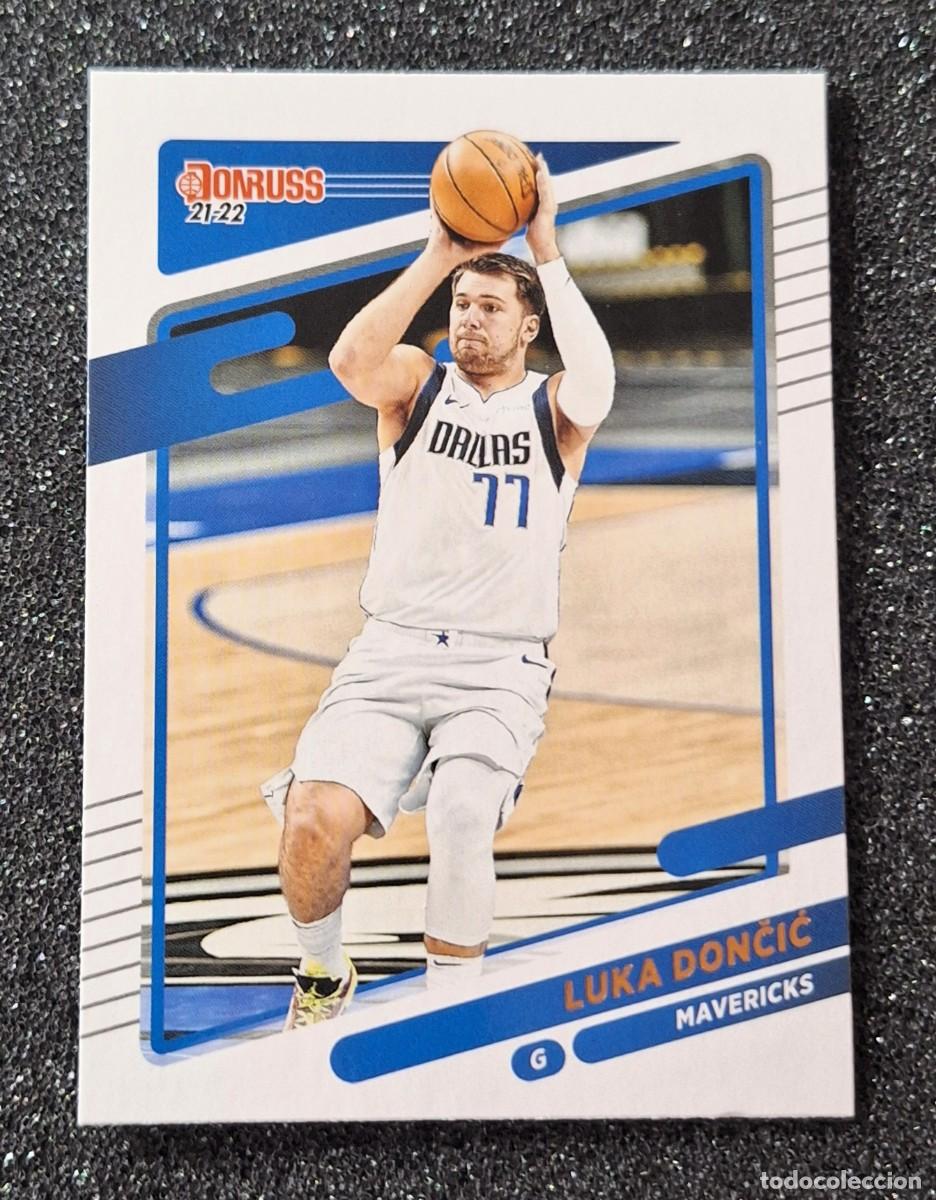 Coleccionismo deportivo: Luka Doncic Dallas Mavericks Panini Donruss Basketball #77