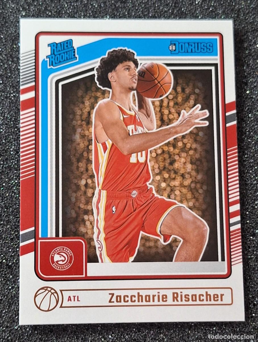 Collezionismo sportivo: Zaccharie Risacher Atlanta Hawks Panini Donruss Rated Rookie RC