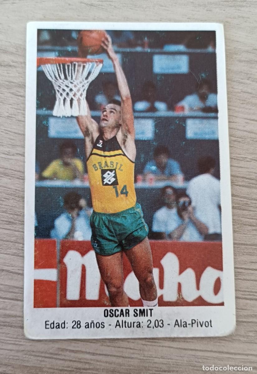 Coleccionismo deportivo: Cromo 124 OSCAR SMIT, Baloncesto 88 de J Merchante, Sin Pegar, Converse