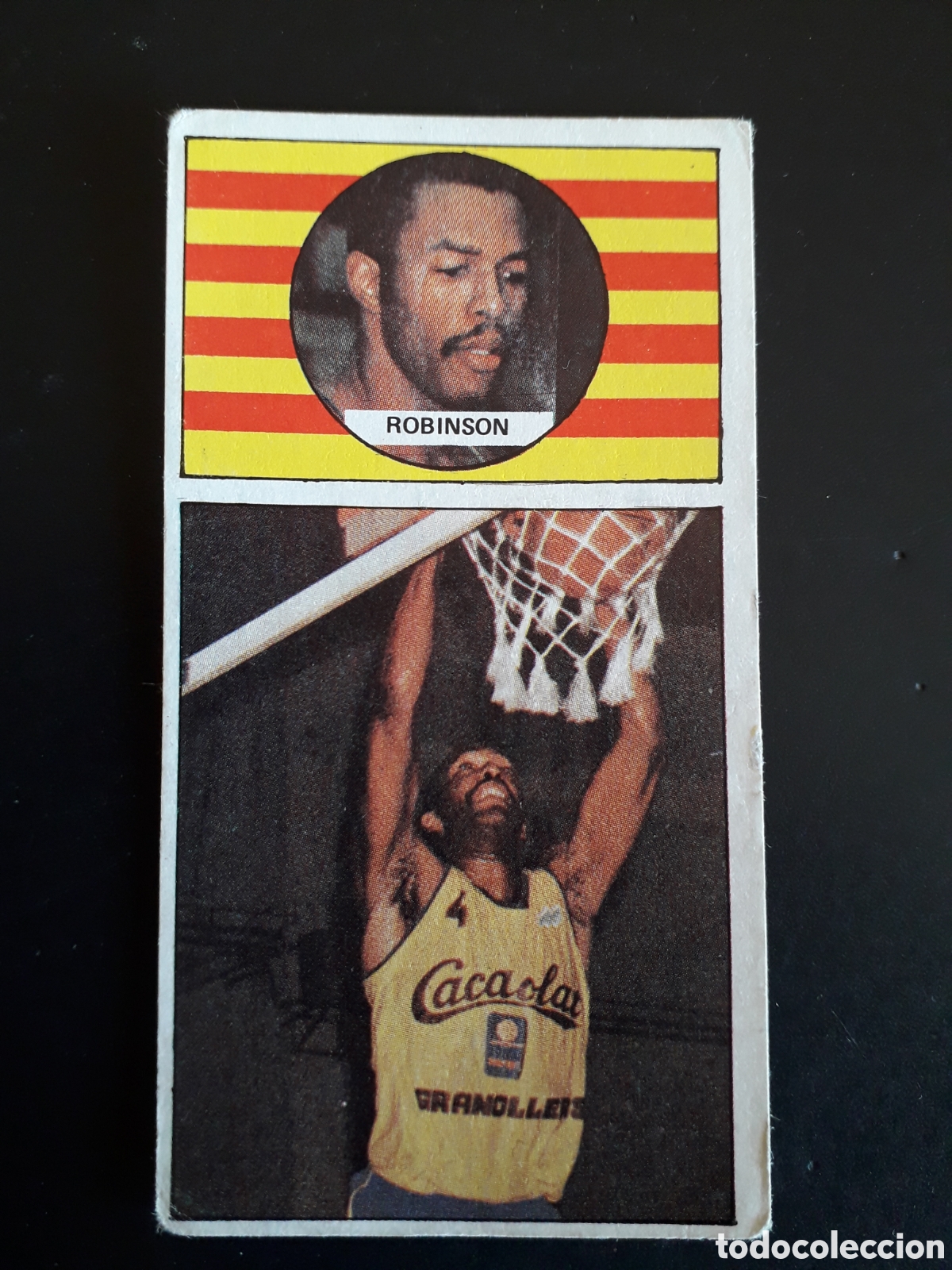 Coleccionismo deportivo: WAYNE ROBINSON, CACAOLAT GRANOLLERS, MERCHANTE 1986 1987 86 87 N&deg; 34 SIN PEGAR PEDIDO M&Iacute;NIMO 3&euro;
