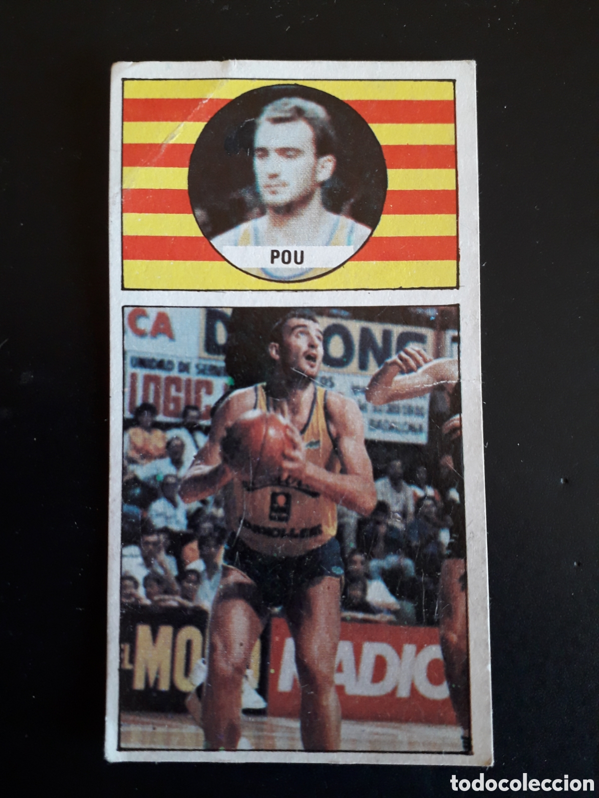 Coleccionismo deportivo: MIGUEL POU, CACAOLAT GRANOLLERS, MERCHANTE 1986 1987 86 87 N&deg; 36 SIN PEGAR PEDIDO M&Iacute;NIMO 3&euro;.