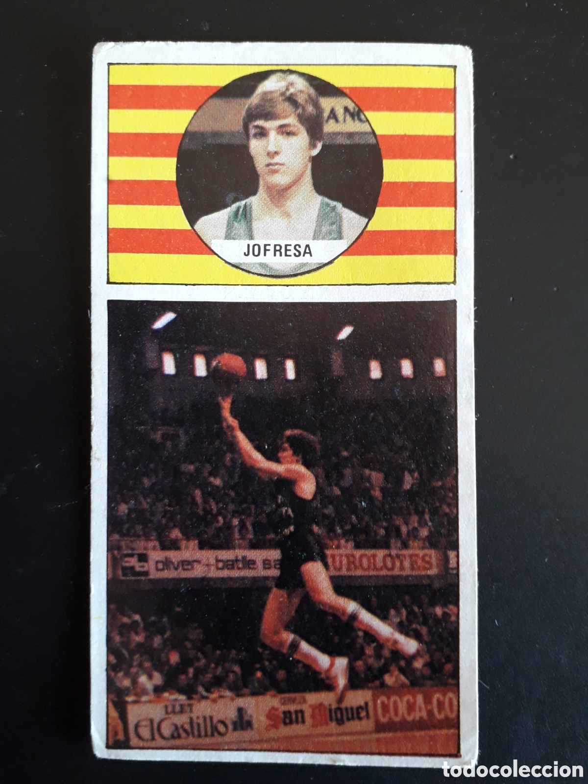 Coleccionismo deportivo: RAFAEL JOFRESA, JOVENTUT BADALONA, MERCHANTE 1986 1987 86 87 N&deg; 91 SIN PEGAR PEDIDO M&Iacute;NIMO 3&euro;