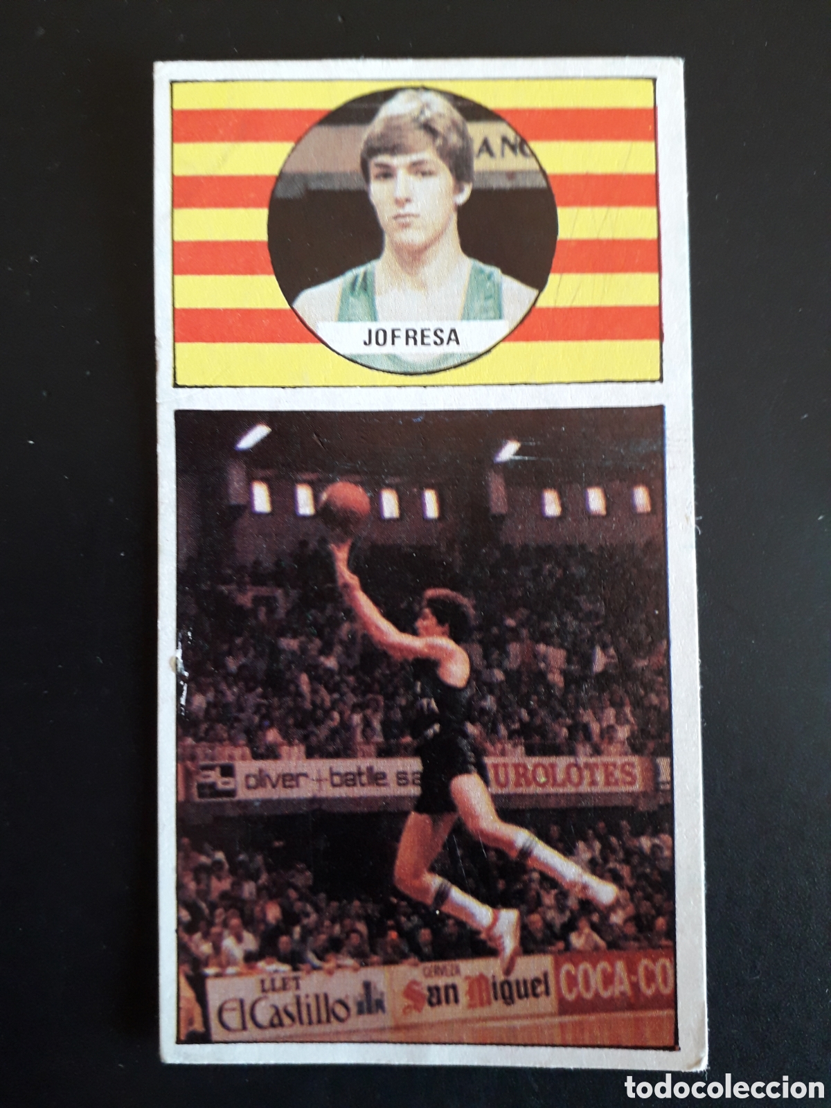 Coleccionismo deportivo: RAFAEL JOFRESA, JOVENTUT BADALONA, MERCHANTE 1986 1987 86 87 N&deg; 91 SIN PEGAR PEDIDO M&Iacute;NIMO 3&euro;.