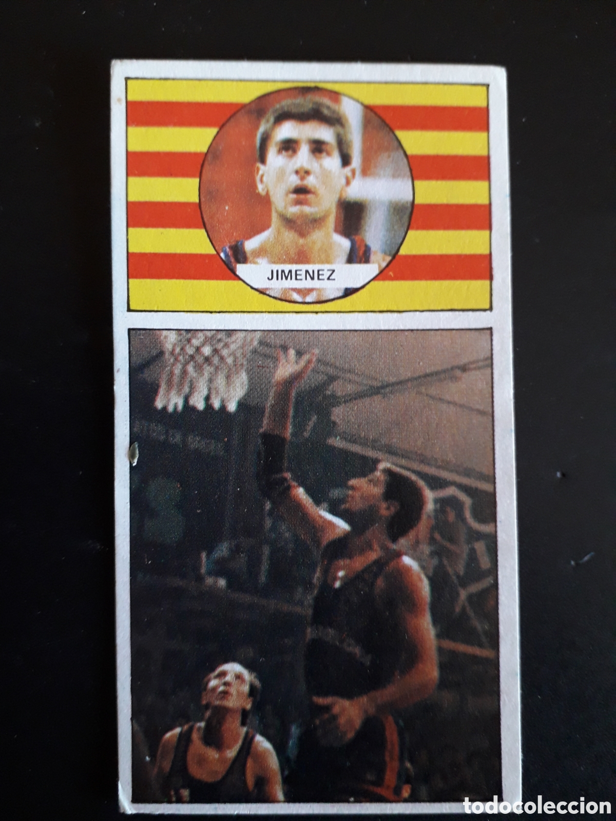Coleccionismo deportivo: ANDR&Eacute;S JIM&Eacute;NEZ, FC BARCELONA MERCHANTE 1986 1987 86 87 N&deg; 4 SIN PEGAR. PEDIDO M&Iacute;NIMO 3&euro;