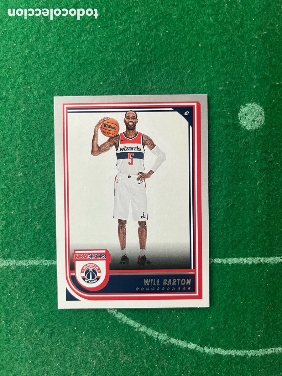 Coleccionismo deportivo: 188 WILL BARTON WASHINGTON WIZARS NBA HOOPS BASKETBALL 2022 2023 PANINI