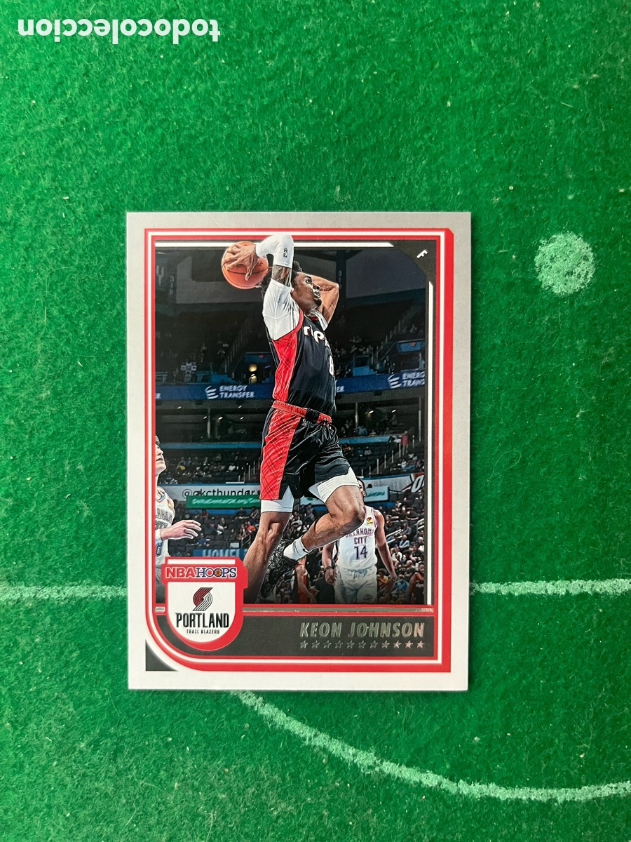 Coleccionismo deportivo: 213 KEON JOHNSON PORTLAND TRAIL BLAZERS NBA HOOPS BASKETBALL 2022 2023 PANINI
