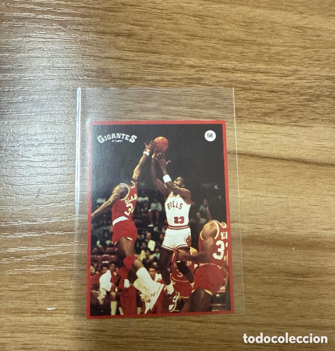 Coleccionismo deportivo: 1987 MICHAEL JORDAN N&ordm; 58 GIGANTES NBA SIN PEGAR MINT