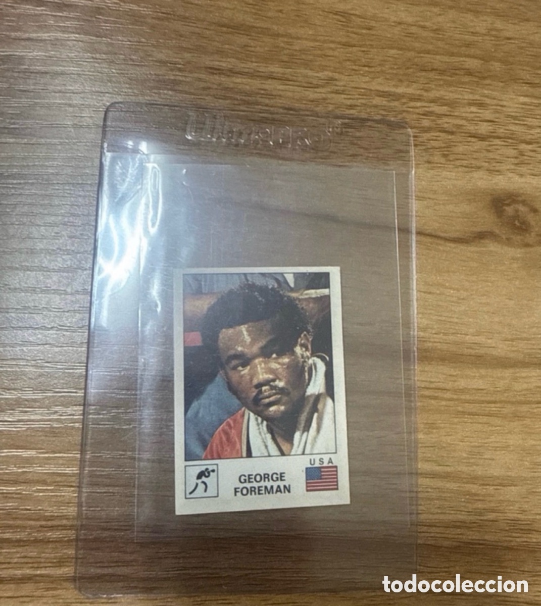 Coleccionismo deportivo: 1974 GEORGE FOREMAN PANINI / GOULET TURPIN SPORT VEDETTES SIN PEGAR