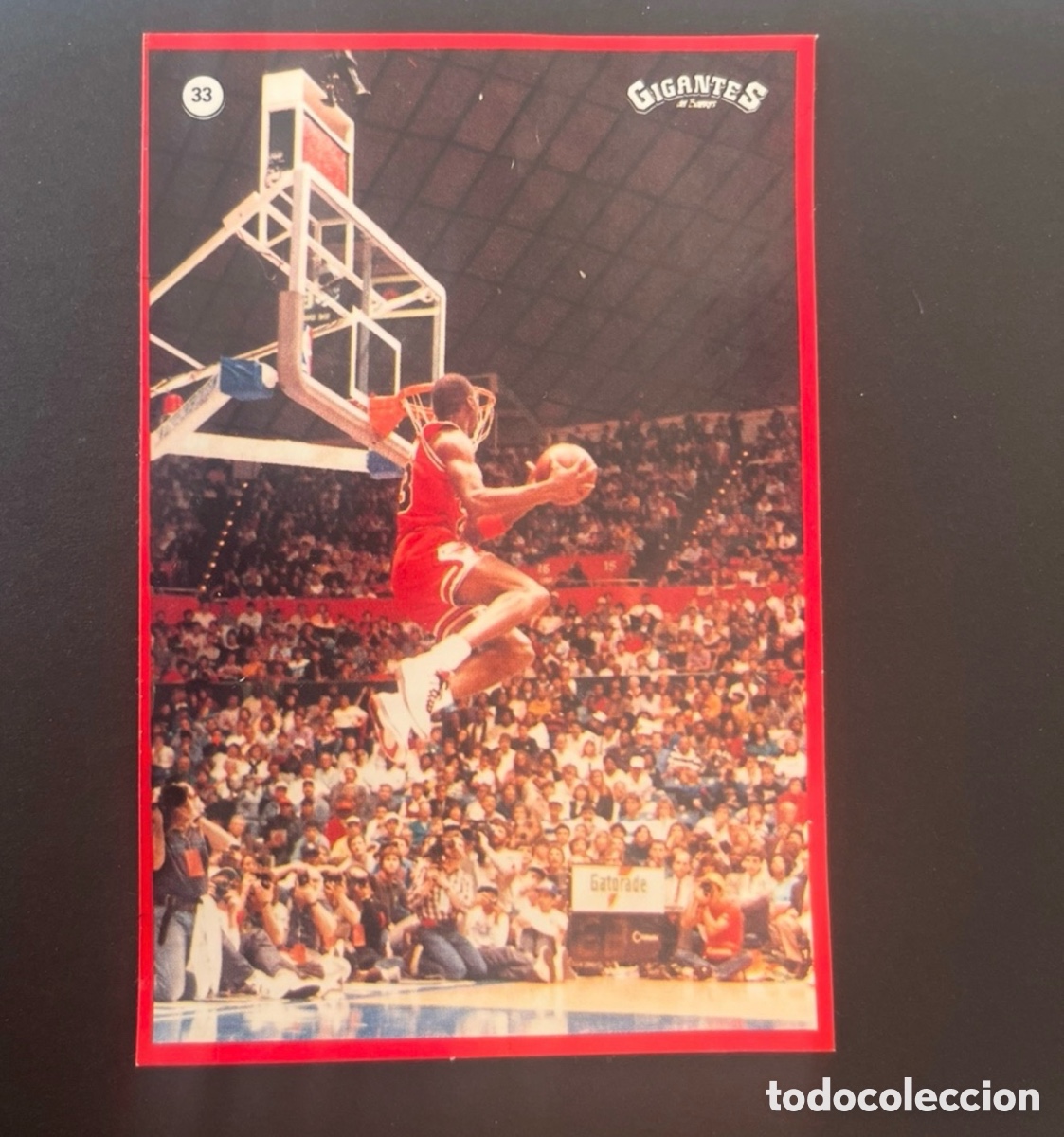 Coleccionismo deportivo: 1987 Michael Jordan # 33 Gigabtes NBA sin pegar