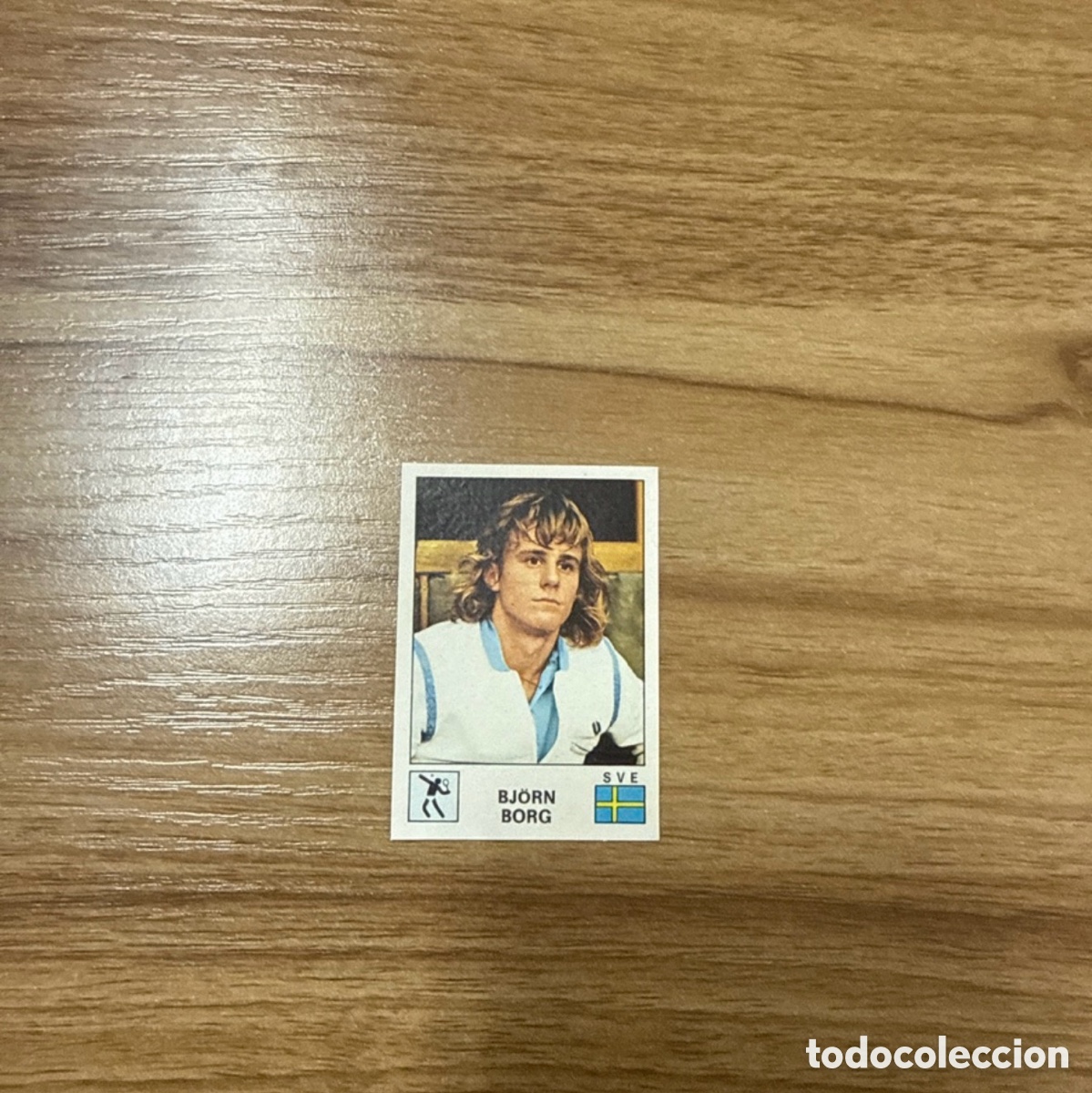 Coleccionismo deportivo: 1974 Bjorn Borg ROOKIE N&ordm; 202 PANINI GOULET TURPIN SPORT VEDETTES