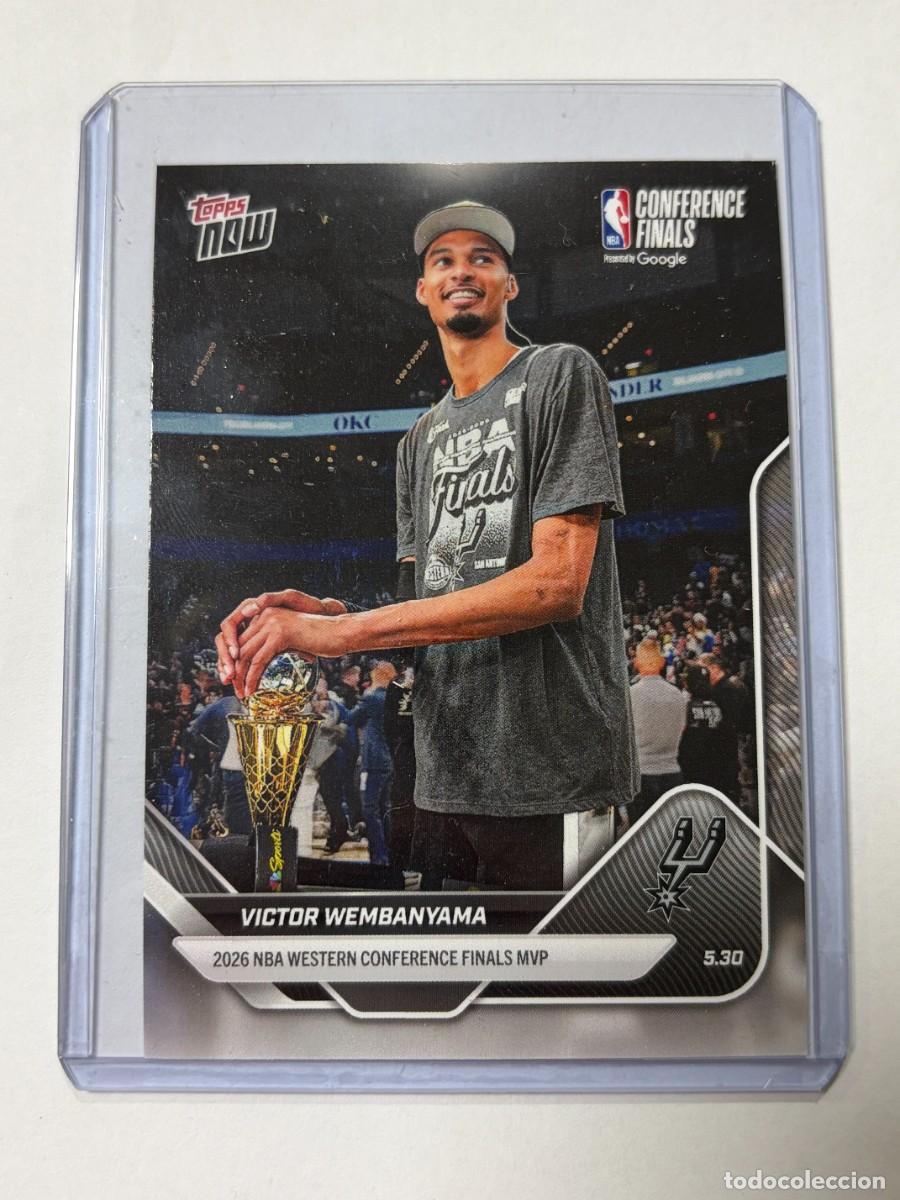 Coleccionismo deportivo: VICTOR WEMBANYAMA - 2025-26 NBA TOPPS NOW - CARD 324