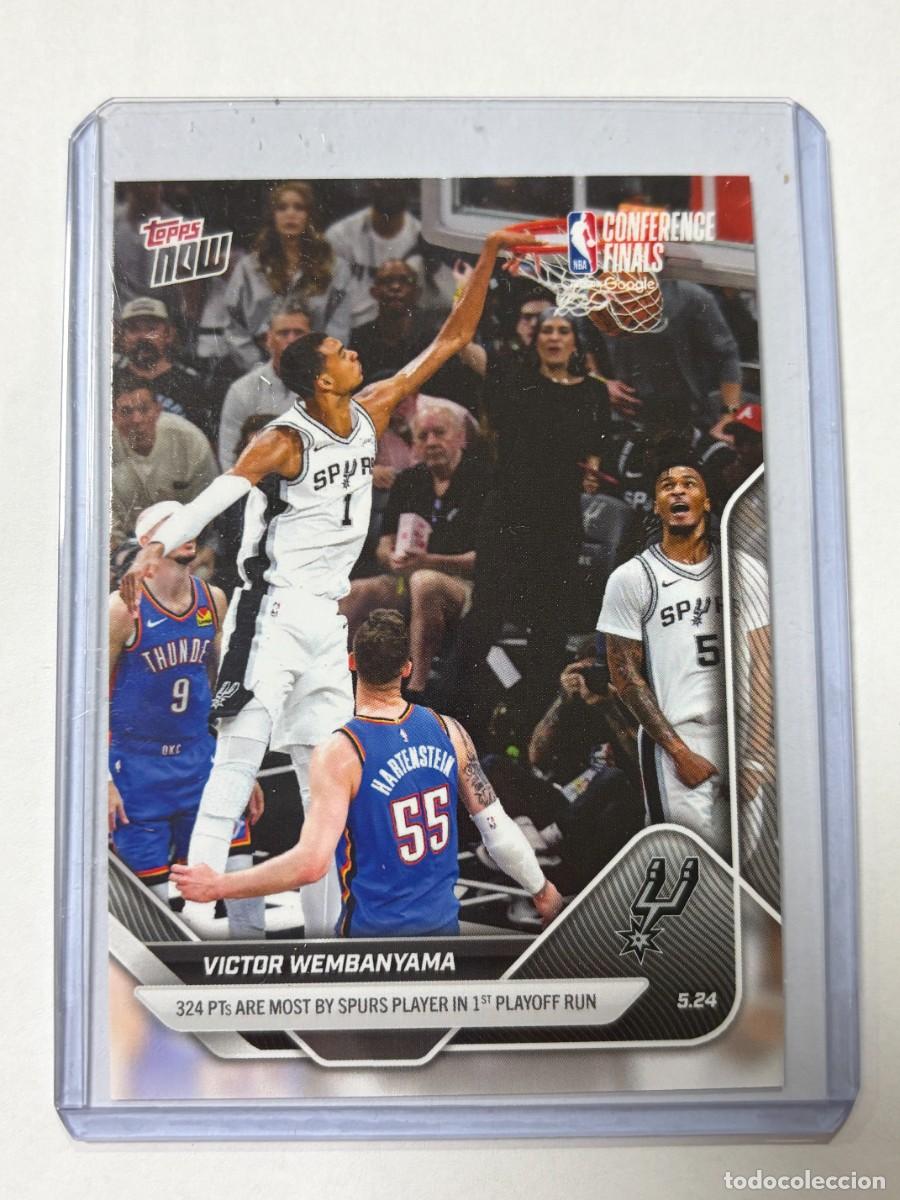 Coleccionismo deportivo: VICTOR WEMBANYAMA - 2025-26 NBA TOPPS NOW&reg; - CARD 320