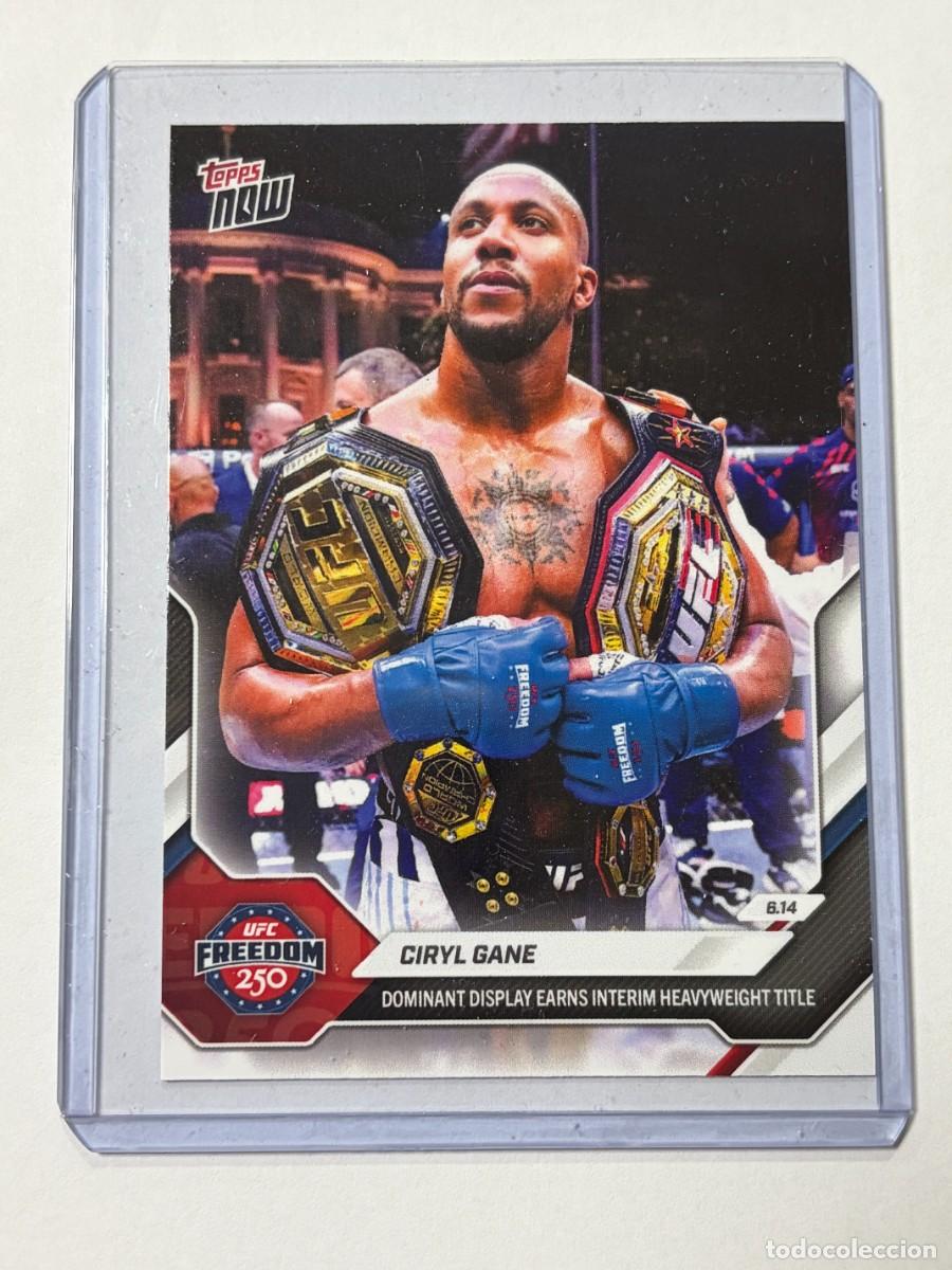 Coleccionismo deportivo: CIRYL GANE - 2026 UFC TOPPS NOW&reg; - CARD 19