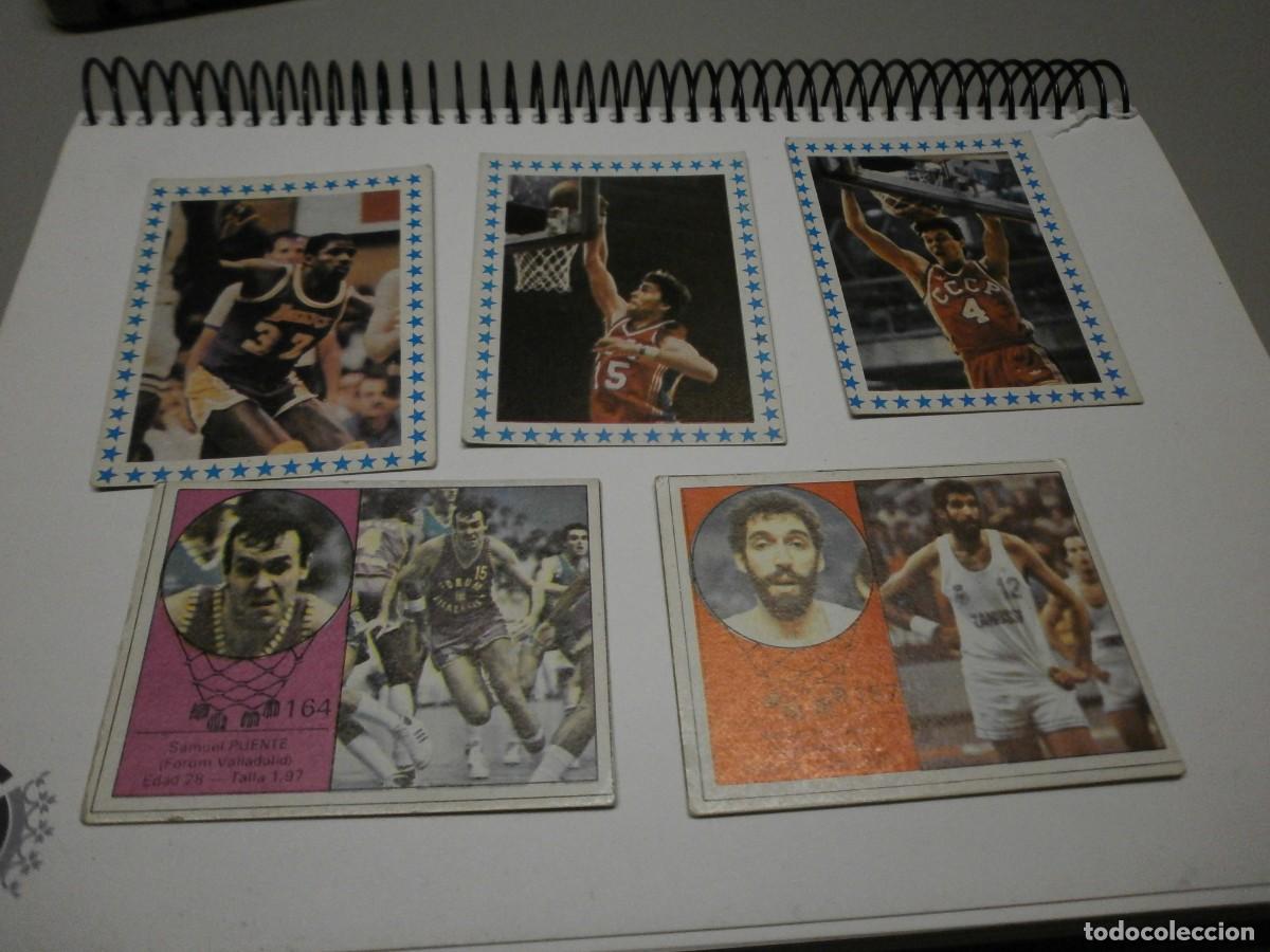 Coleccionismo deportivo: lote de cromos baloncesto 1985 1986 merchante clesa sin pegar