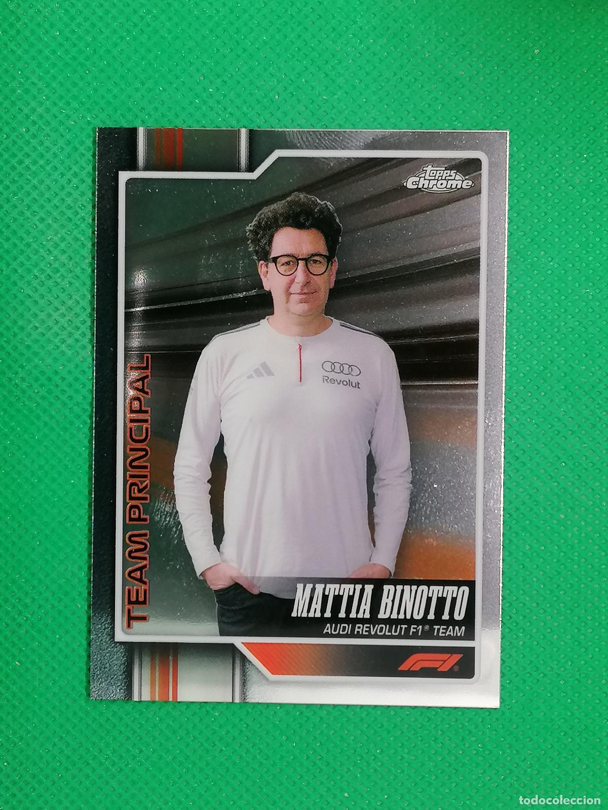 Coleccionismo deportivo: 198 MATTIA BINOTTO ⚽ TOPPS CHROME FORMULA 1 F1 2026 2027 26 27 ⚽