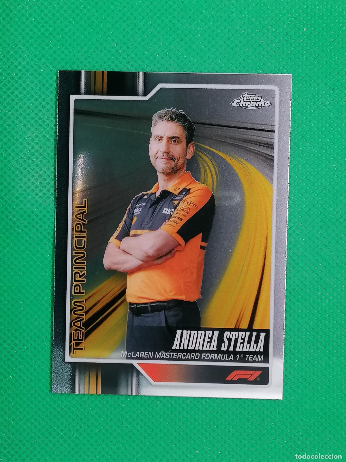 Coleccionismo deportivo: 190 ANDREA STELLA MCLAREN ⚽ TOPPS CHROME FORMULA 1 F1 2026 2027 26 27 ⚽