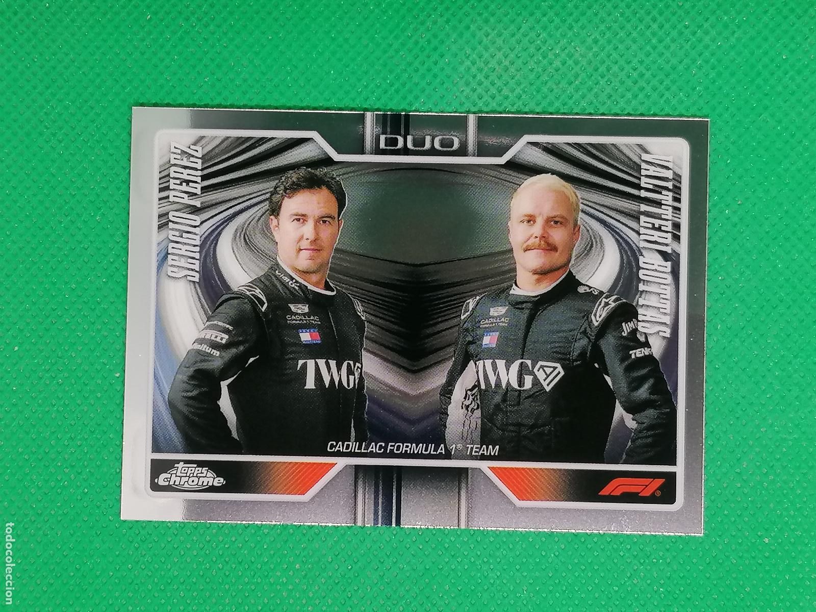 Coleccionismo deportivo: 178 SERGIO PEREZ BOTTAS CADILLAC DUO ⚽ TOPPS CHROME FORMULA 1 F1 2026 2027 26 27 ⚽