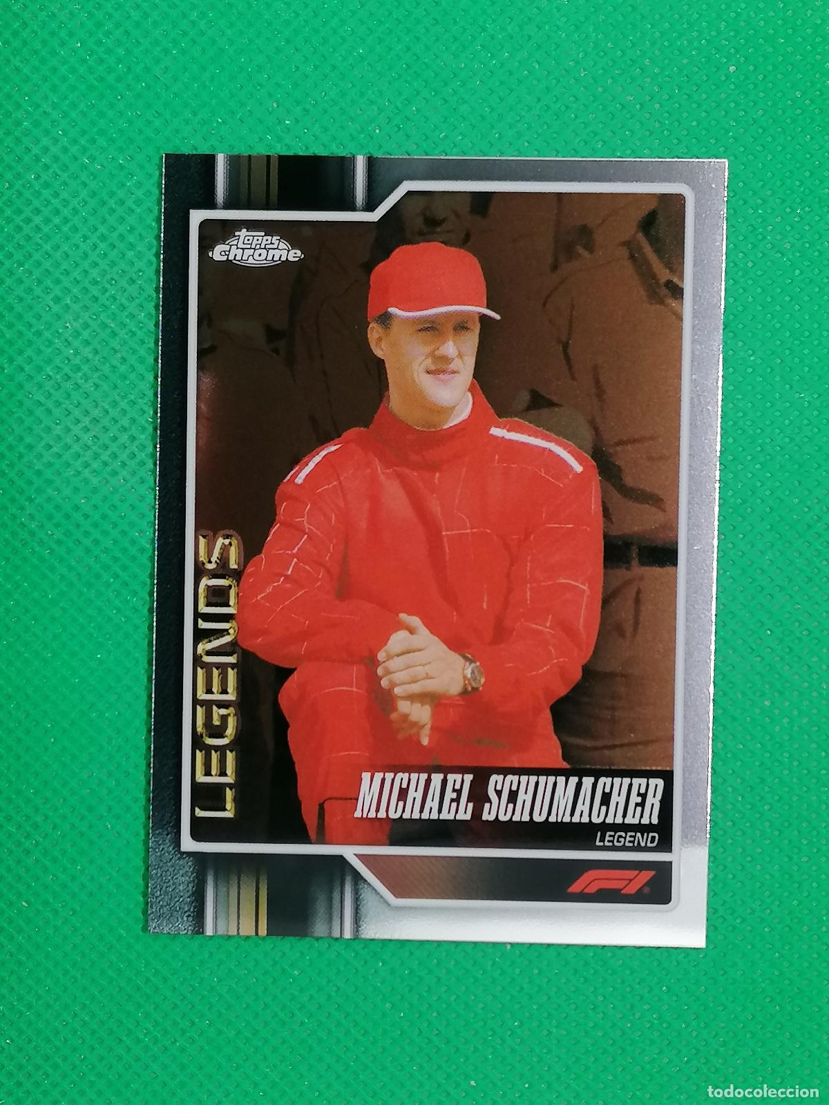 Coleccionismo deportivo: 155 MICHAEL SCHUMACHER FERRARI LEGEND ⚽ TOPPS CHROME FORMULA 1 F1 2026 2027 26 27 ⚽