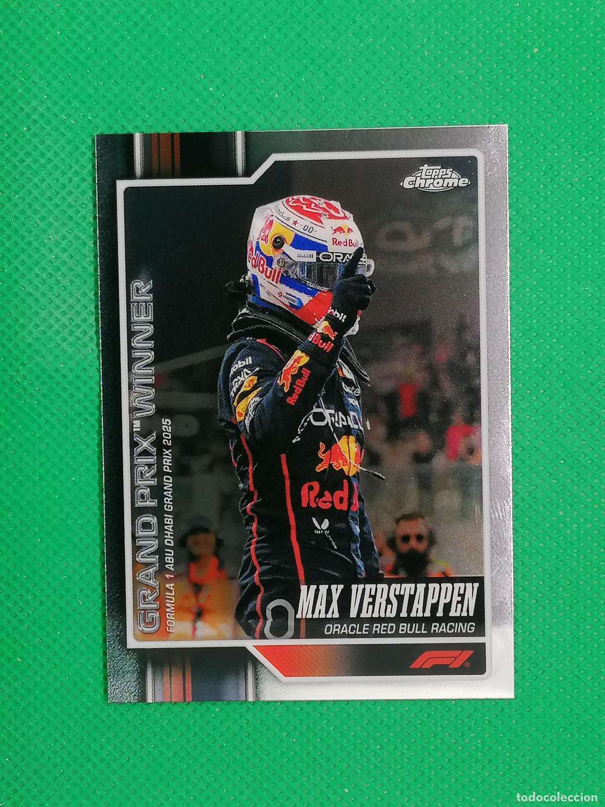 Coleccionismo deportivo: 134 MAX VERSTAPPEN GRAND PRIX ⚽ TOPPS CHROME FORMULA 1 F1 2026 2027 26 27 ⚽