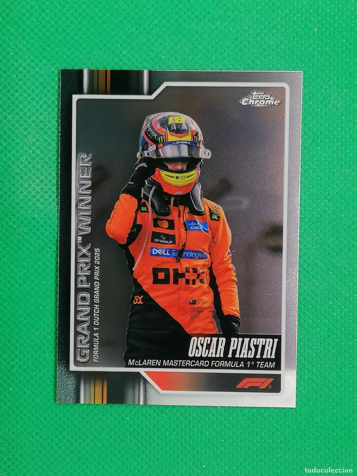Coleccionismo deportivo: 125 OSCAR PIASTRI MCLAREN GRAND PRIX ⚽ TOPPS CHROME FORMULA 1 F1 2026 2027 26 27 ⚽