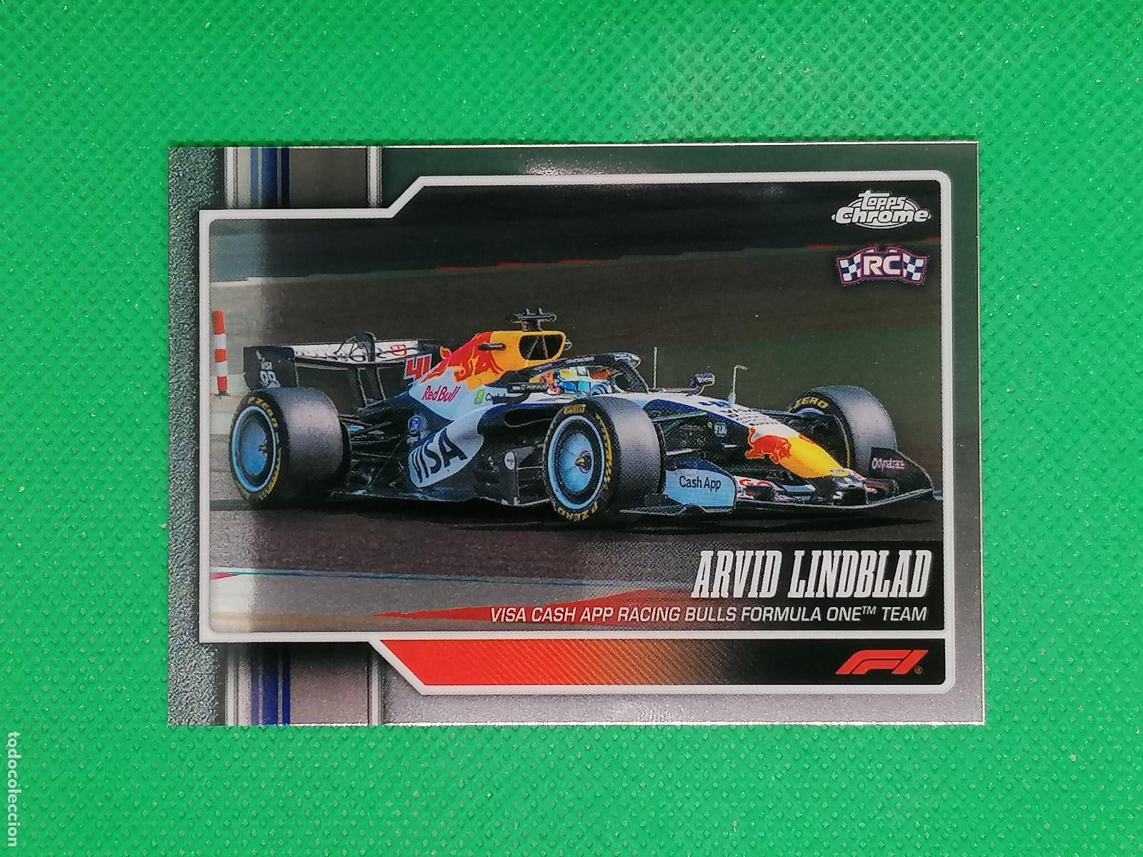 Coleccionismo deportivo: 100 ARVID LINDBLAD VISA RED BULL ROOKIE RC ⚽ TOPPS CHROME FORMULA 1 F1 2026 2027 26 27 ⚽
