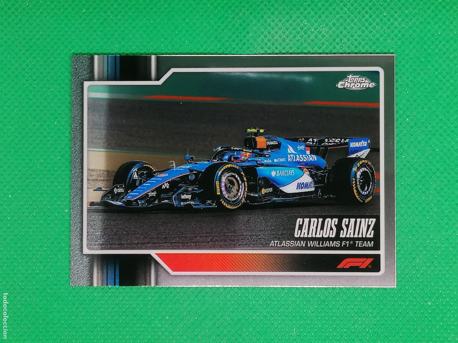 Coleccionismo deportivo: 98 CARLOS SAINZ WILLIAMS ⚽ TOPPS CHROME FORMULA 1 F1 2026 2027 26 27 ⚽