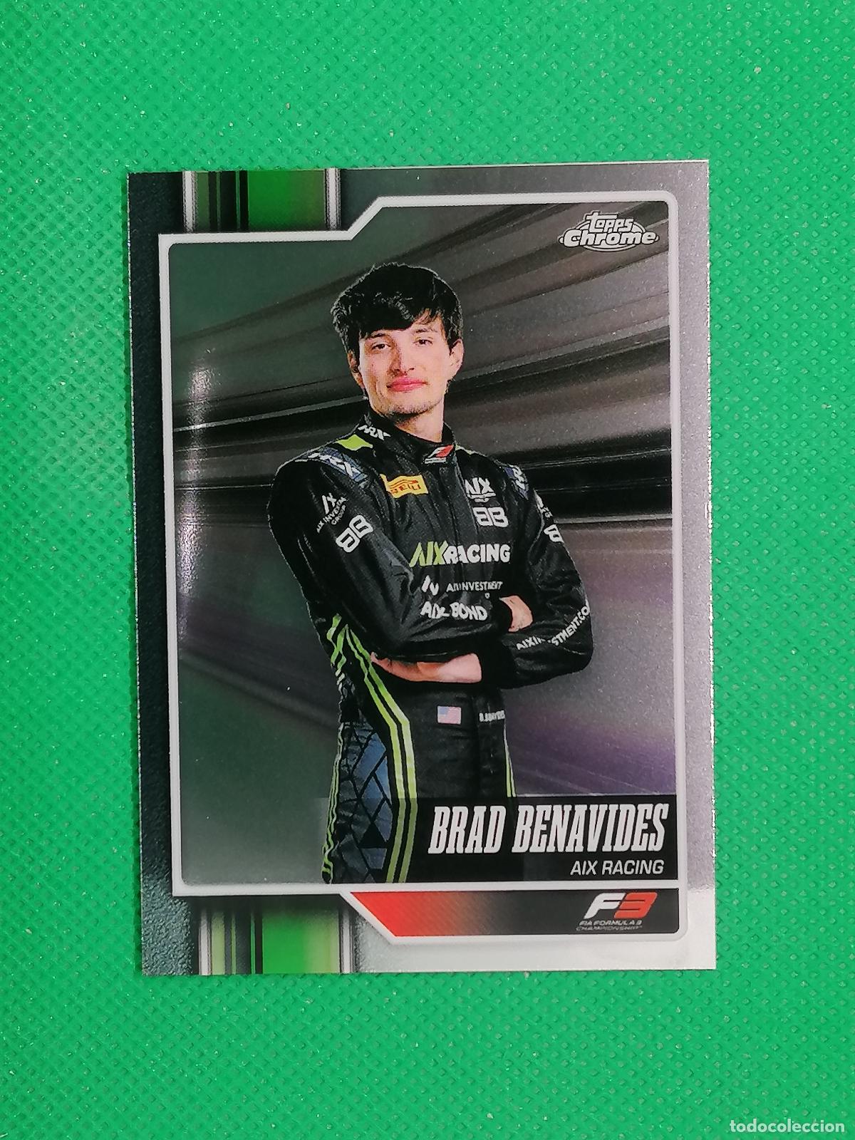 Coleccionismo deportivo: 67 BRAD BENAVIDES AIX RACING F3 ⚽ TOPPS CHROME FORMULA 1 F1 2026 2027 26 27 ⚽